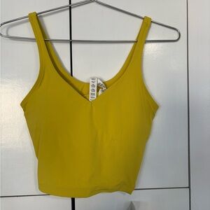 Lululemon Athletica Yellow Camisole